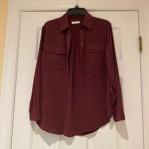 Equipment 100% Silk Shirt